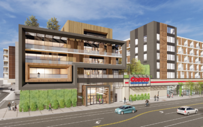 New Costco Design With Apartments Overhead Has Property Brokers Buzzing